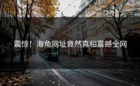 震惊！海角网址竟然真相震撼全网