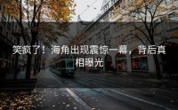 笑疯了！海角出现震惊一幕，背后真相曝光