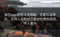 麻豆app官网深度揭秘：花絮风波背后，主持人在粉丝见面会的角色疯狂令人意外