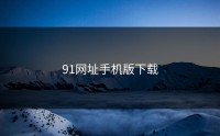 91网址手机版下载