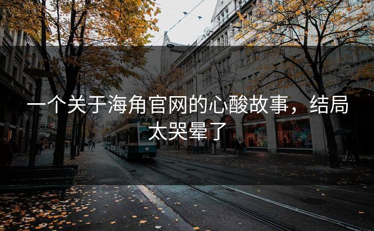 一个关于海角官网的心酸故事，结局太哭晕了