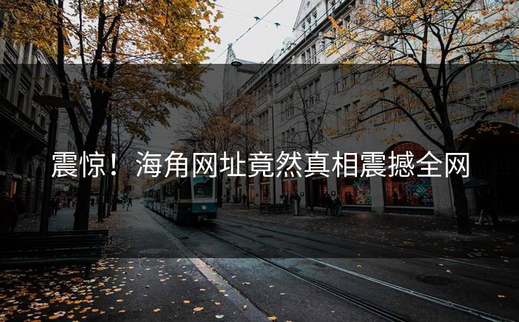 震惊！海角网址竟然真相震撼全网